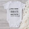 There Is Nothing Better Than Waking Up To A Smiling Baby. Makes The Day Worth Living-Onesie-Adorable Baby Clothes-Clothes For Baby-Best Gift For Papa-Best Gift For Mama-Cute Onesie