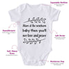 Stare At The Newborn Baby Then You'll See Love And Peace-Onesie-Adorable Baby Clothes-Clothes For Baby-Best Gift For Papa-Best Gift For Mama-Cute Onesie