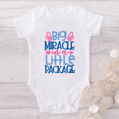 Big Miracle In A Little Package-Onesie-Adorable Baby Clothes-Clothes For Baby-Best Gift For Papa-Best Gift For Mama-Cute Onesie
