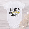 Naps Are My Jam-Funny Onesie-Adorable Baby Clothes-Clothes For Baby-Best Gift For Papa-Best Gift For Mama-Cute Onesie