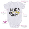Naps Are My Jam-Funny Onesie-Adorable Baby Clothes-Clothes For Baby-Best Gift For Papa-Best Gift For Mama-Cute Onesie