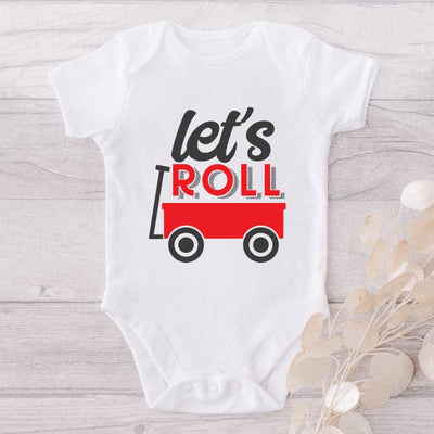 Let's Roll-Onesie-Adorable Baby Clothes-Clothes For Baby-Best Gift For Papa-Best Gift For Mama-Cute Onesie