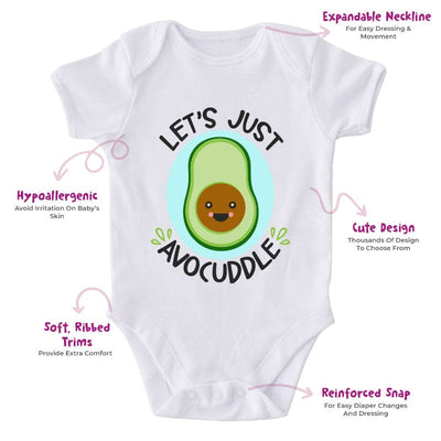 Let's Just Avocuddle-Onesie-Adorable Baby Clothes-Clothes For Baby-Best Gift For Papa-Best Gift For Mama-Cute Onesie
