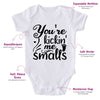 You're Kickin' Me Smalls-Funny Onesie-Adorable Baby Clothes-Clothes For Baby-Best Gift For Papa-Best Gift For Mama-Cute Onesie