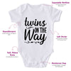 Twins On The Way-Onesie-Adorable Baby Clothes-Clothes For Baby-Best Gift For Papa-Best Gift For Mama-Cute Onesie