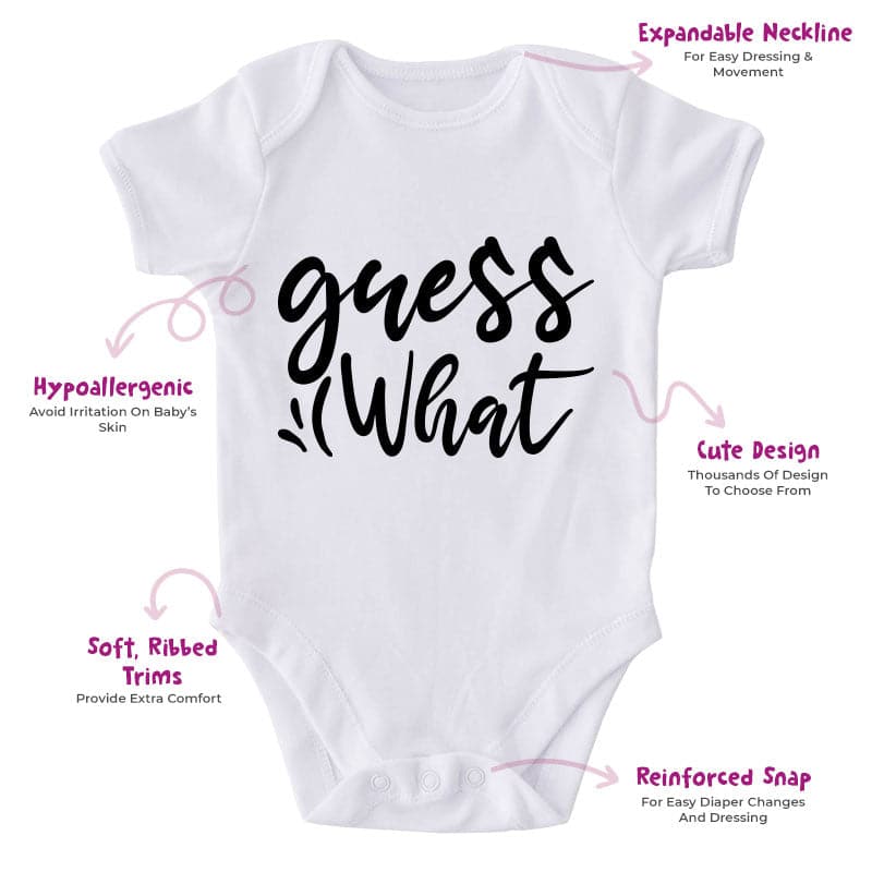 Guess what sale baby grow