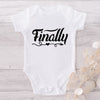 Finally-Funny Onesie-Adorable Baby Clothes-Best Gift For Papa-Best Gift For Mama-Clothes For Baby-Cute Onesie