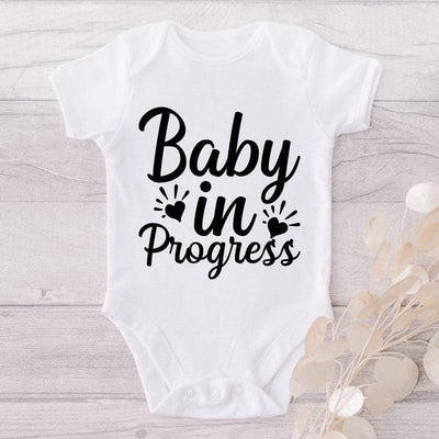 Baby In Progress-Onesie-Adorable Baby Clothes-Best Gift For Papa-Best Gift For Mama-Clothes For Baby-Cute Onesie