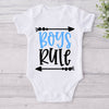 Boys Rule-Onesie-Best Gift For Babies-Adorable Baby Clothes-Clothes For Baby-Best Gift For Papa-Best Gift For Mama-Cute Onesie