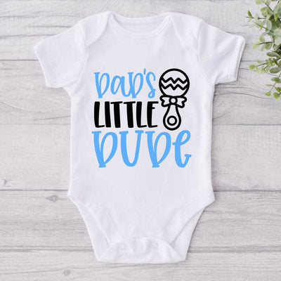 Daddy's Little Dude-Onesie-Best Gift For Babies-Adorable Baby Clothes-Clothes For Baby-Best Gift For Papa-Best Gift For Mama-Cute Onesie
