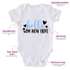 Hello I'm New Here-Onesie-Best Gift For Babies-Adorable Baby Clothes-Clothes For Baby-Best Gift For Papa-Best Gift For Mama-Cute Onesie