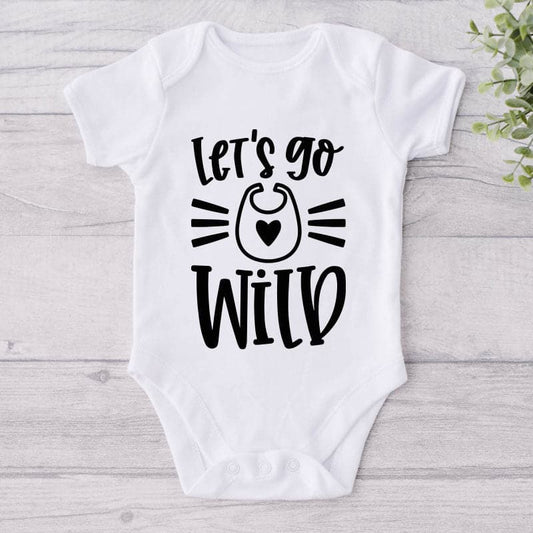 Let's Go Wild-Onesie-Best Gift For Babies-Adorable Baby Clothes-Clothes For Baby-Best Gift For Papa-Best Gift For Mama-Cute Onesie