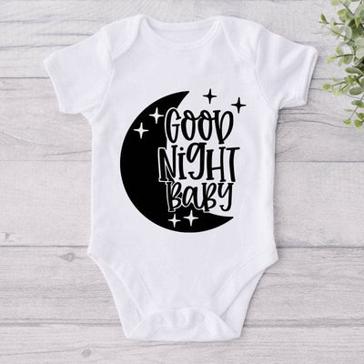Good Night Baby-Onesie-Best Gift For Babies-Adorable Baby Clothes-Clothes For Baby-Best Gift For Papa-Best Gift For Mama-Cute Onesie