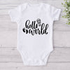 Hello World-Onesie-Best Gift For Babies-Adorable Baby Clothes-Clothes For Baby-Best Gift For Papa-Best Gift For Mama-Cute Onesie