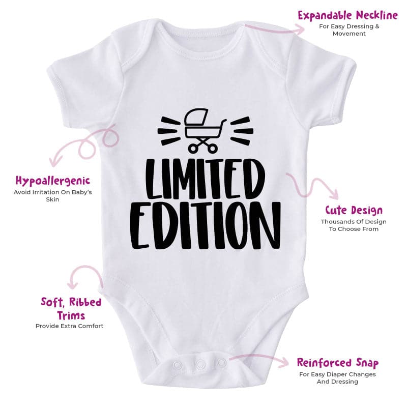 Limited Edition-Onesie-Best Gift For Babies-Adorable Baby Clothes-Clothes For Baby-Best Gift For Papa-Best Gift For Mama-Cute Onesie