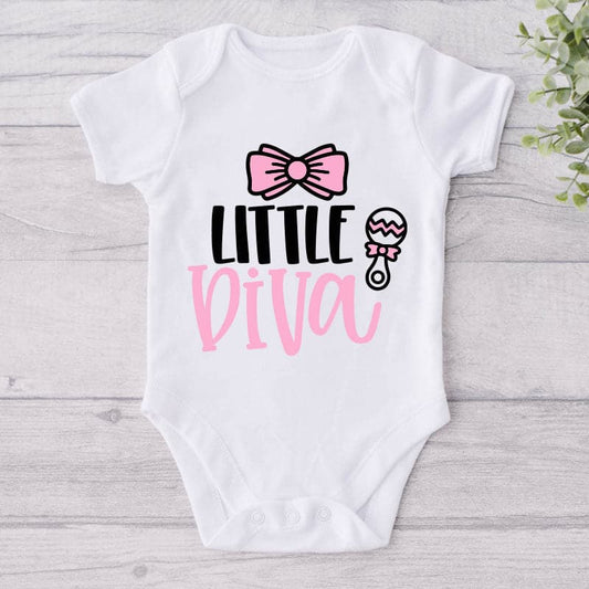 Little Diva-Onesie-Best Gift For Babies-Adorable Baby Clothes-Clothes For Baby-Best Gift For Papa-Best Gift For Mama-Cute Onesie
