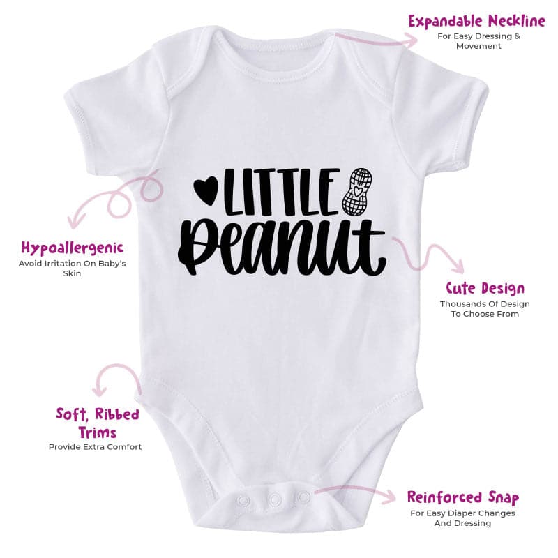 Little Peanut-Onesie-Best Gift For Babies-Adorable Baby Clothes