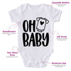 Oh Baby-Onesie-Best Gift For Babies-Adorable Baby Clothes-Clothes For Baby-Best Gift For Papa-Best Gift For Mama-Cute Onesie