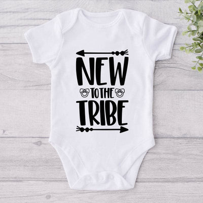 New To The Tribe-Onesie-Best Gift For Babies-Adorable Baby Clothes-Clothes For Baby-Best Gift For Papa-Best Gift For Mama-Cute Onesie