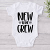 New To The Crew-Onesie-Best Gift For Babies-Adorable Baby Clothes-Clothes For Baby-Best Gift For Papa-Best Gift For Mama-Cute Onesie