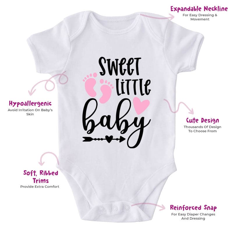Sweet Little Baby-Onesie-Best Gift For Babies-Adorable Baby Clothes-Clothes For Baby-Best Gift For Papa-Best Gift For Mama-Cute Onesie