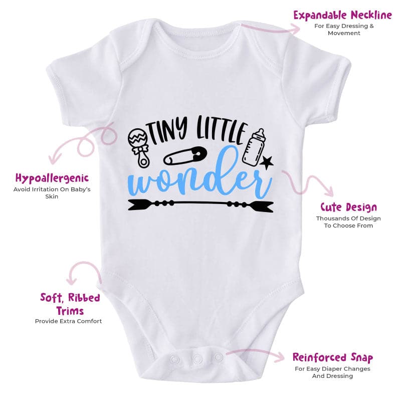 Tiny Little Wonder-Onesie-Best Gift For Babies-Adorable Baby Clothes-Clothes For Baby-Best Gift For Papa-Best Gift For Mama-Cute Onesie