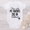 I Know What My Parents Did In Lockdown-Onesie-Best Gift For Babies-Adorable Baby Clothes-Clothes For Baby-Best Gift For Papa-Best Gift For Mama-Cute Onesie
