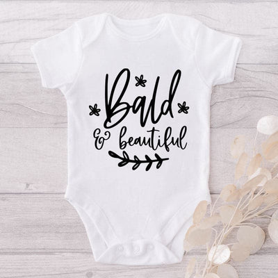 Bald & Beautiful-Onesie-Best Gift For Babies-Adorable Baby Clothes-Clothes For Baby-Best Gift For Papa-Best Gift For Mama-Cute Onesie