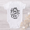 No Hair Don't Care-Onesie-Best Gift For Babies-Adorable Baby Clothes-Clothes For Baby-Best Gift For Papa-Best Gift For Mama-Cute Onesie