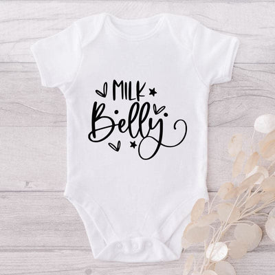 Milk Belly-Onesie-Best Gift For Babies-Adorable Baby Clothes-Clothes For Baby-Best Gift For Papa-Best Gift For Mama-Cute Onesie