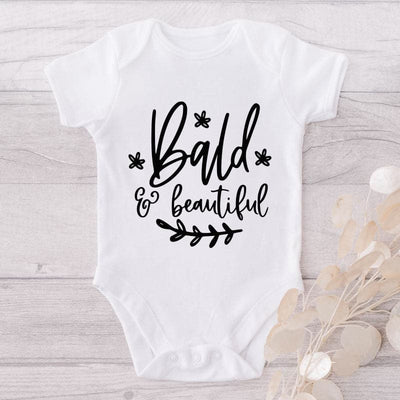 Bald & Beautiful-Onesie-Best Gift For Babies-Adorable Baby Clothes-Clothes For Baby-Best Gift For Papa-Best Gift For Mama-Cute Onesie