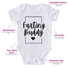 Farting Buddy-Onesie-Best Gift For Babies-Adorable Baby Clothes-Clothes For Baby-Best Gift For Papa-Best Gift For Mama-Cute Onesie