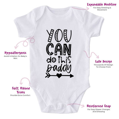 You Can Do This Daddy-Onesie-Best Gift For Babies-Adorable Baby Clothes-Clothes For Baby-Best Gift For Papa-Best Gift For Mama-Cute Onesie