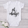 Oh Baby-Onesie-Best Gift For Babies-Adorable Baby Clothes-Clothes For Baby-Best Gift For Papa-Best Gift For Mama-Cute Onesie