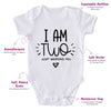 I Am Two Just Warning You-Onesie-Best Gift For Babies-Adorable Baby Clothes-Clothes For Baby-Best Gift For Papa-Best Gift For Mama-Cute Onesie