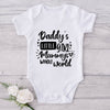 Daddy's Little Girl Mummy's Whole World-Onesie-Best Gift For Babies-Adorable Baby Clothes-Clothes For Baby-Best Gift For Papa-Best Gift For Mama-Cute Onesie
