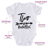 Two Months-Onesie-Best Gift For Babies-Adorable Baby Clothes-Clothes For Baby-Best Gift For Papa-Best Gift For Mama-Cute Onesie