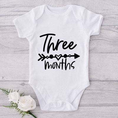 Three Months-Onesie-Best Gift For Babies-Adorable Baby Clothes-Clothes For Baby-Best Gift For Papa-Best Gift For Mama-Cute Onesie
