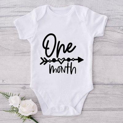 One Months-Onesie-Best Gift For Babies-Adorable Baby Clothes-Clothes For Baby-Best Gift For Papa-Best Gift For Mama-Cute Onesie