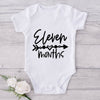 Eleven Months-Onesie-Best Gift For Babies-Adorable Baby Clothes-Clothes For Baby-Best Gift For Papa-Best Gift For Mama-Cute Onesie
