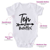 Ten Months-Onesie-Best Gift For Babies-Adorable Baby Clothes-Clothes For Baby-Best Gift For Papa-Best Gift For Mama-Cute Onesie
