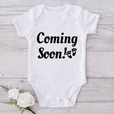 Coming Soon!-Onesie-Best Gift For Babies-Adorable Baby Clothes-Clothes For Baby-Best Gift For Papa-Best Gift For Mama-Cute Onesie