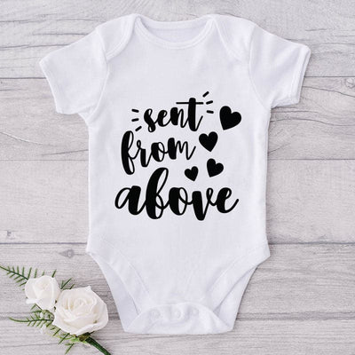 Sent From Above-Onesie-Best Gift For Babies-Adorable Baby Clothes-Clothes For Baby-Best Gift For Papa-Best Gift For Mama-Cute Onesie