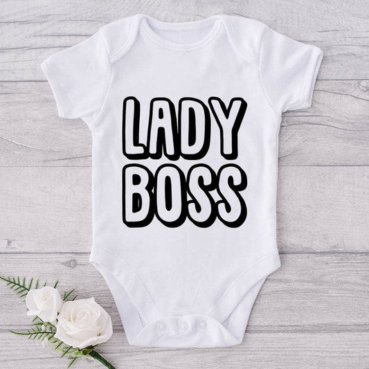 Lady Boss-Onesie-Best Gift For Babies-Adorable Baby Clothes-Clothes For Baby-Best Gift For Papa-Best Gift For Mama-Cute Onesie