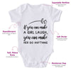 If You Can Make A Girl Laugh, You Can Make Her Do Anything-Onesie-Best Gift For Babies-Adorable Baby Clothes-Clothes For Baby-Best Gift For Papa-Best Gift For Mama-Cute Onesie