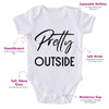 Pretty Outside-Onesie-Best Gift For Babies-Adorable Baby Clothes-Clothes For Baby-Best Gift For Papa-Best Gift For Mama-Cute Onesie