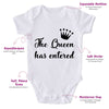 The Queen Has Entered-Onesie-Best Gift For Babies-Adorable Baby Clothes-Clothes For Baby-Best Gift For Papa-Best Gift For Mama-Cute Onesie