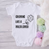 Growing Like A Wildflower-Onesie-Best Gift For Babies-Adorable Baby Clothes-Clothes For Baby-Best Gift For Papa-Best Gift For Mama-Cute Onesie
