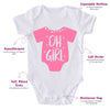 Oh Girl-Onesie-Best Gift For Babies-Adorable Baby Clothes-Clothes For Baby-Best Gift For Papa-Best Gift For Mama-Cute Onesie