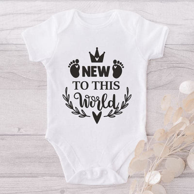 New To This World-Onesie-Best Gift For Babies-Adorable Baby Clothes-Clothes For Baby-Best Gift For Papa-Best Gift For Mama-Cute Onesie